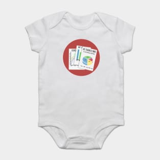 HIMYM MOMENTS | MARSHALL CHARTS Baby Bodysuit